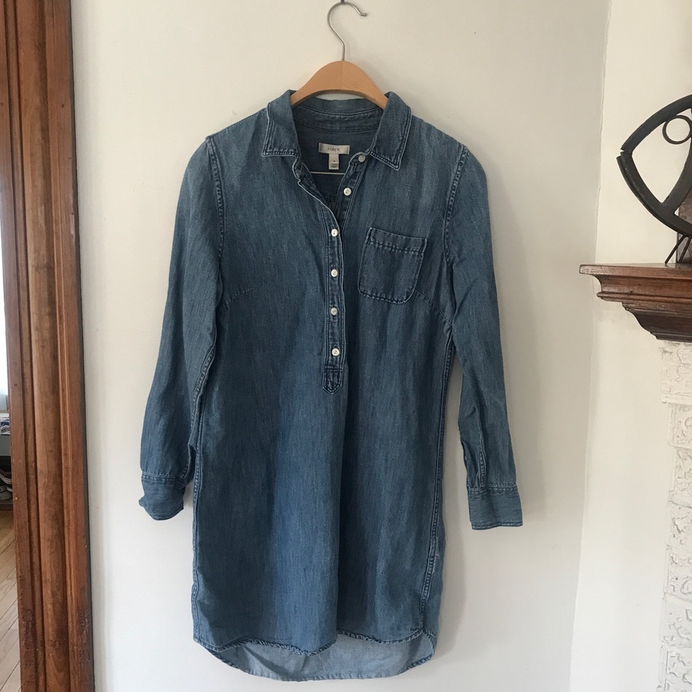 J Crew Denim Tunic